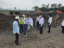 VISIT BY  HON.  CEO TO SATIS EAST PROJECT